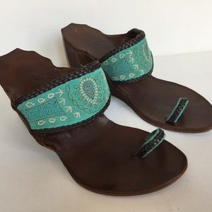 Sam Edelman Boho Wedge Sandal, Size 6